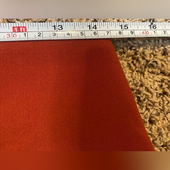Women’s Banana Republic Burnt Orange Pencil Skirt Size 2 - Picture 6 of 7